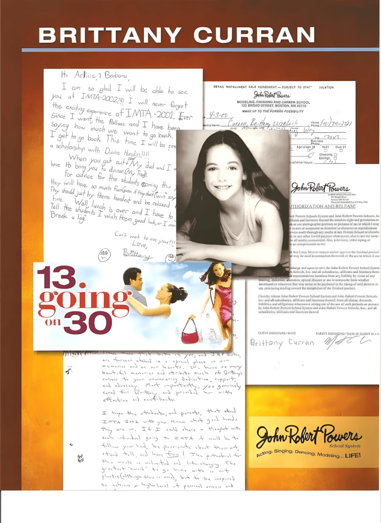 Brittany Curran - a legacy of John Robert Powers