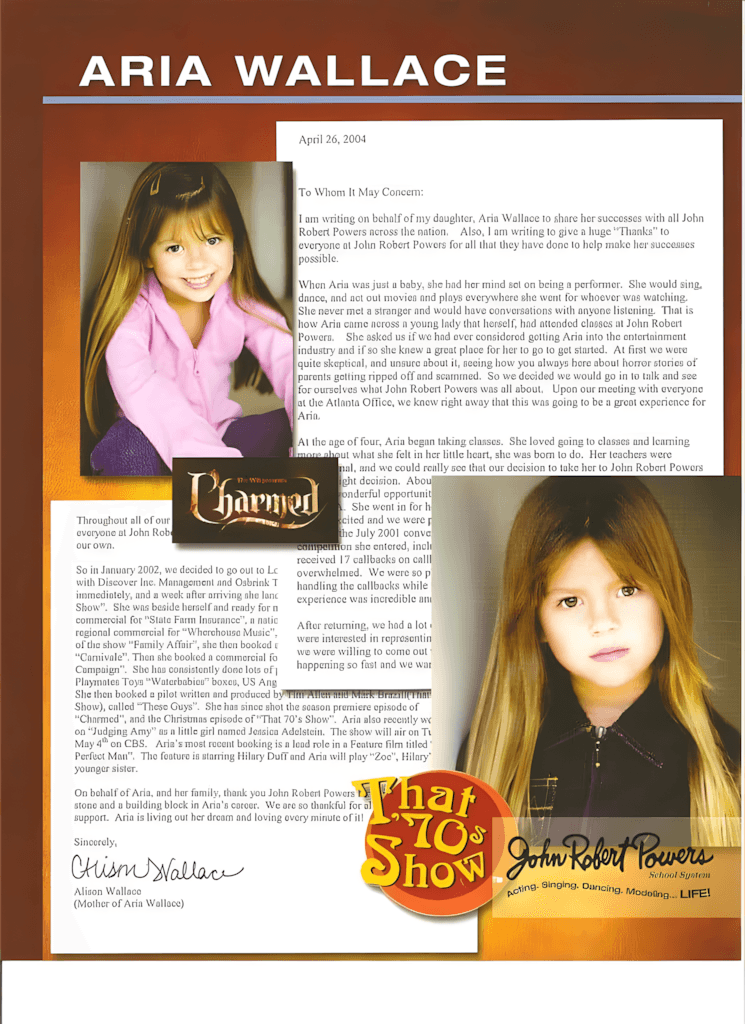 Aria Wallace - a legacy of John Robert Powers