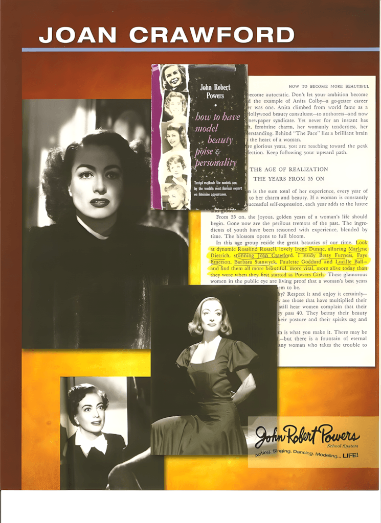 Joan Crawford - a legacy of John Robert Powers